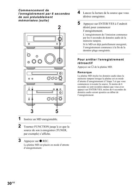 Sony CMT-SP55MD - CMT-SP55MD Consignes d&rsquo;utilisation Espagnol