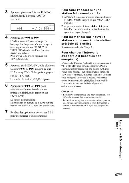 Sony CMT-SP55MD - CMT-SP55MD Consignes d&rsquo;utilisation Espagnol