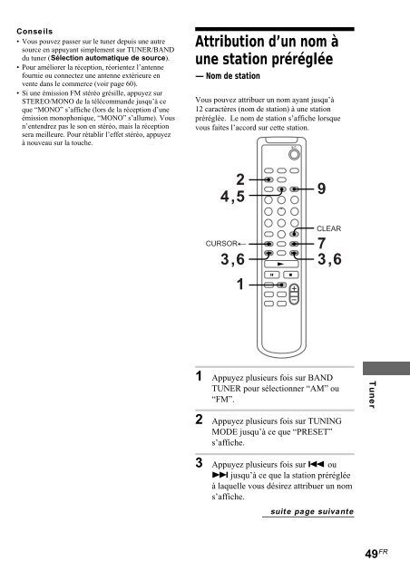 Sony CMT-SP55MD - CMT-SP55MD Consignes d&rsquo;utilisation Espagnol