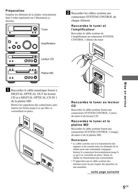 Sony CMT-SP55MD - CMT-SP55MD Consignes d&rsquo;utilisation Espagnol