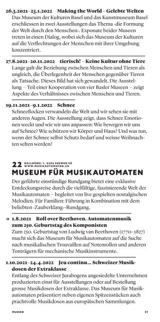 Museen Basel Guide 2021