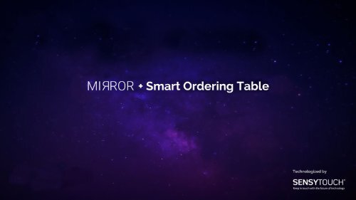 Smart Table + Smart Mirror