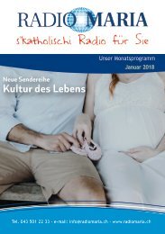 Radio Maria Magazin - Juli 2018