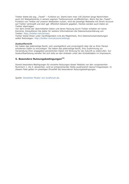 Disclaimer_Datenschutz Website inkl.Deckblatt