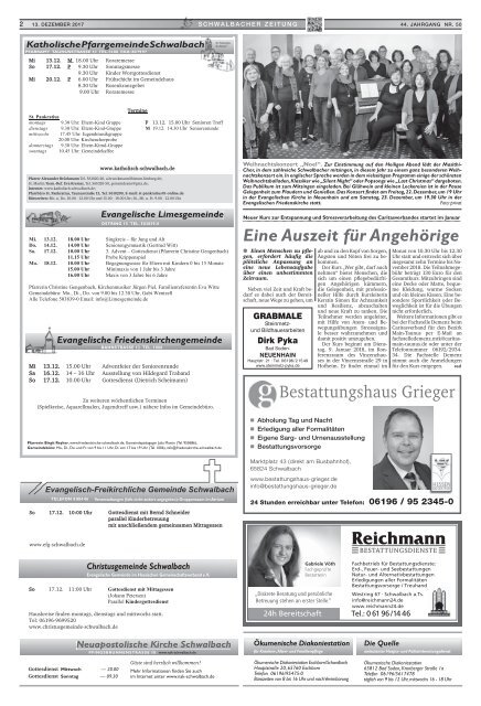 Schwalbacher Zeitung