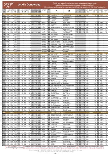 Ladbrokes 15-17 décembre 2017