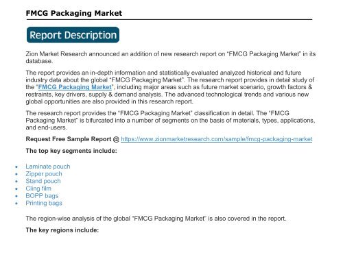 FMCG Packaging Market