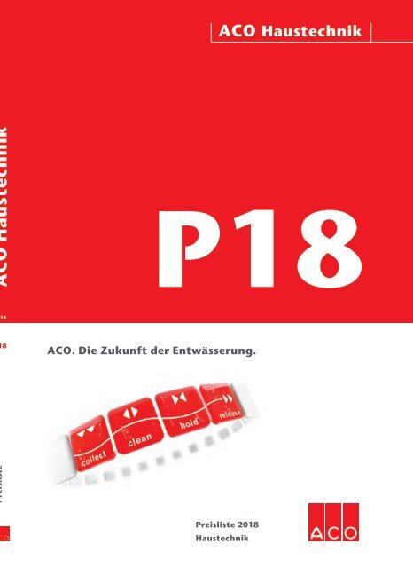 ACO Österreich Haustechnik Preisliste 2018 Gesamt Web