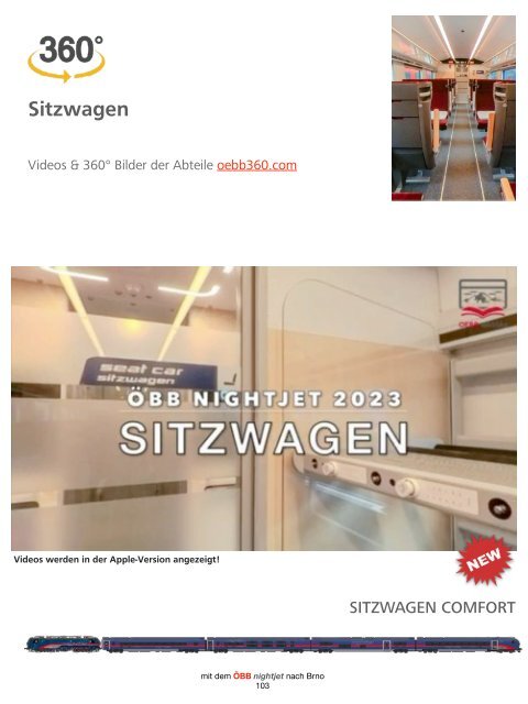 Brünn mit den ÖBB