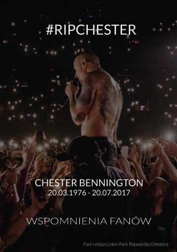 #RIP Chester - Wspomnienia fanów