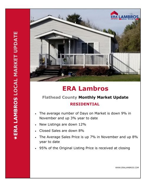 Flathead County Residential Market Update - November 2017