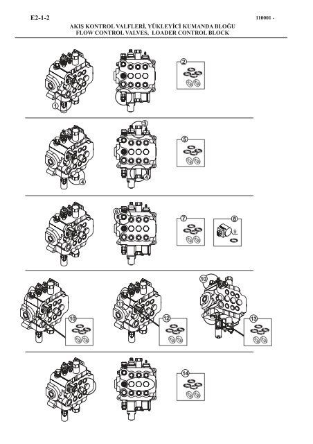 HIDROMEK 102 B SPARE PARTS CATALOG