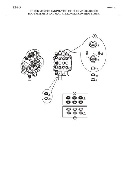 HIDROMEK 102 B SPARE PARTS CATALOG