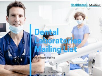 Dental Laboratories Mailing List