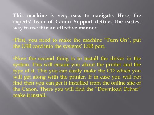 Want to use Canon Printer: Here is how to start?