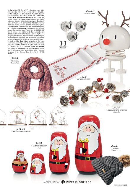 Каталог Impressionen Merry Christmas зима 2017/2018. Заказ одежды на www.catalogi.ru или по тел. +74955404949