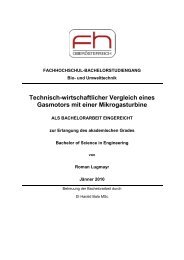 Technisch-wirtschaftlicher Vergleich eines Gasmotors ... - methaPUR