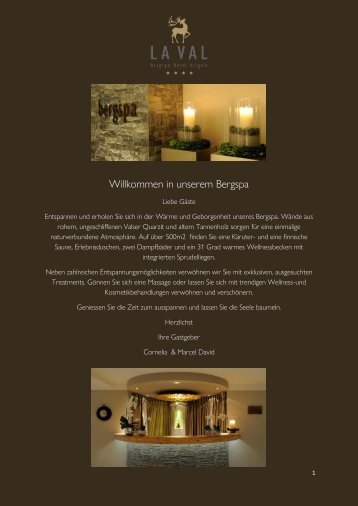 Hotel La Val Bergspa Brigels