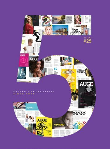 REVISTA AUGE - EDIÇÃO 25 - ESPECIAL DE 5 ANOS 