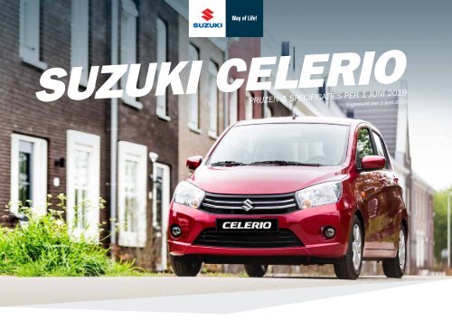 Suzuki Prijslijst Suzuki Celerio