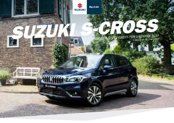 Suzuki Prijslijst Suzuki S Cross