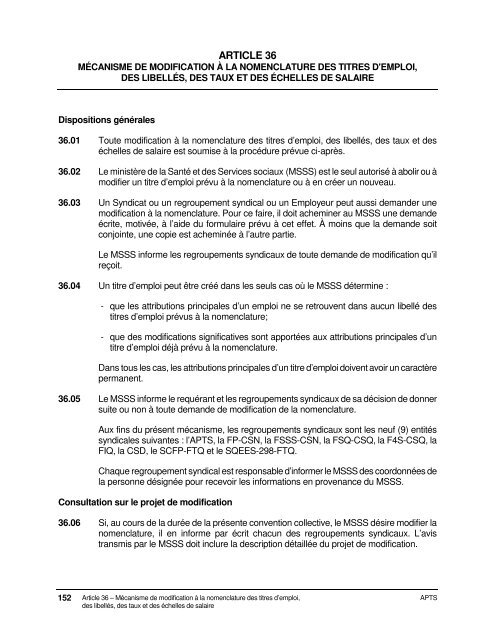 Dispositions nationales APTS 2016-2020