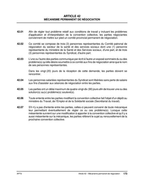 Dispositions nationales APTS 2016-2020