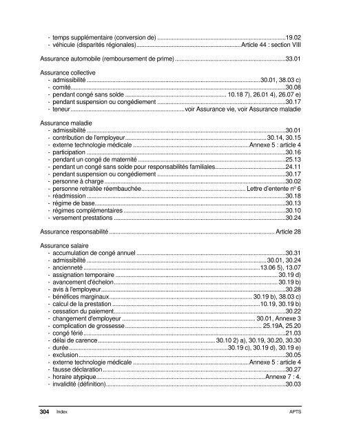 Dispositions nationales APTS 2016-2020