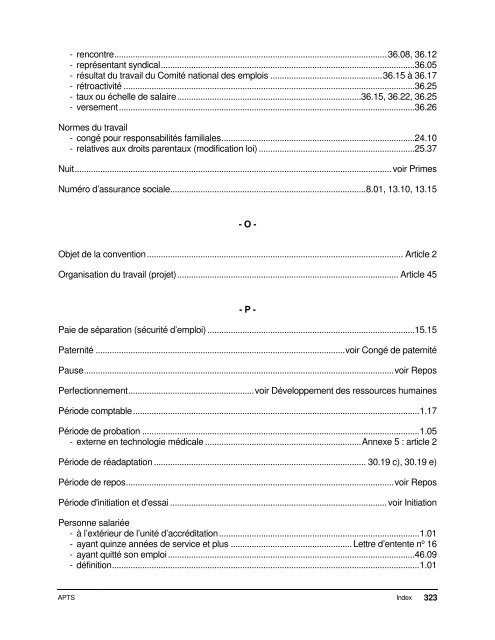 Dispositions nationales APTS 2016-2020