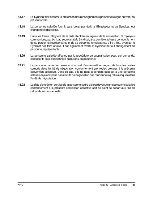 Dispositions nationales APTS 2016-2020