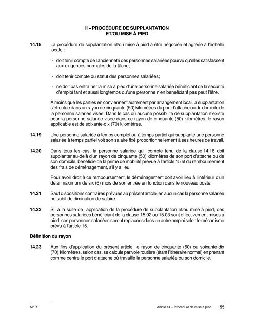 Dispositions nationales APTS 2016-2020