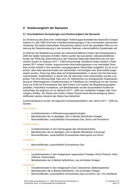 Erneuerbare Gase ‐ ein Systemupdate der Energiewende