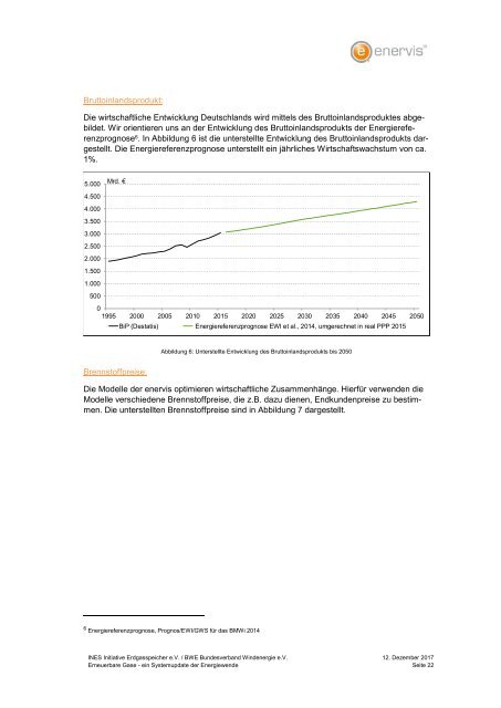 Erneuerbare Gase ‐ ein Systemupdate der Energiewende