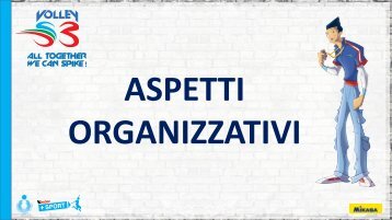 MODULO 6 ASPETTI ORGANIZZATIVI