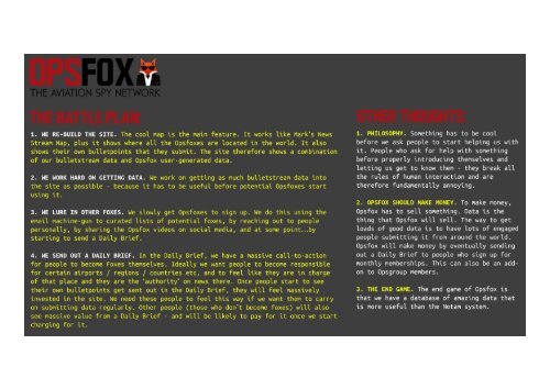 OPSFOX new website idea