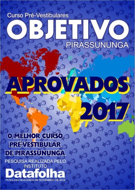 OBJETIVO PIRASSUNUNGA - APROVADOS 2017