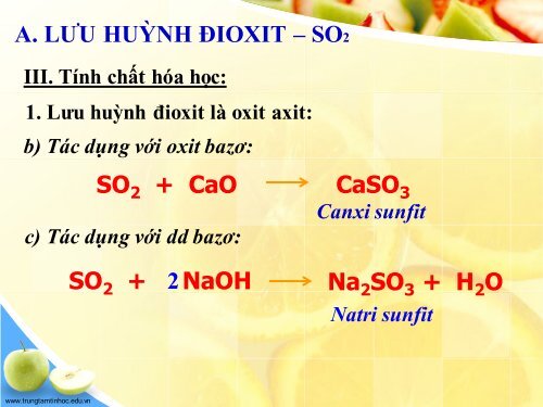 HỢP CHẤT CÓ OXI CỦA LƯU HUỲNH LỚP SƯ PHẠM HÓA K37 QNU THỰC HIỆN NĂM 2017