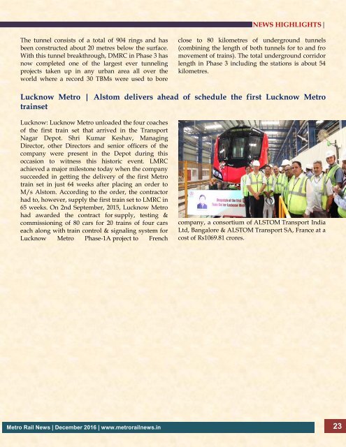 Metro Rail News December 2016