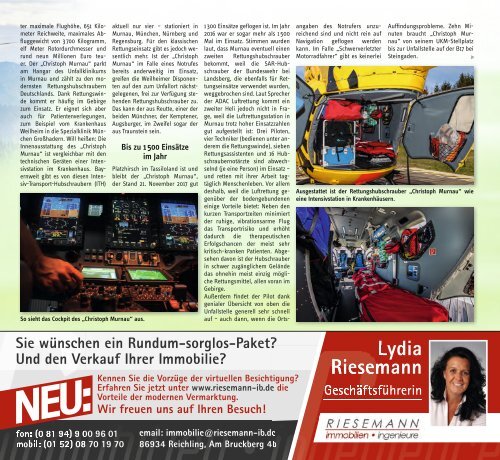 Tassilo, Ausgabe Januar/Februar 2018 - Das Magazin rund um Weilheim und die Seen