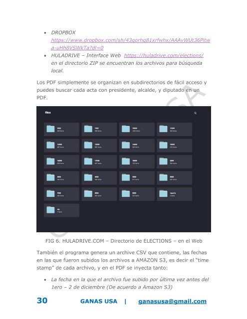 HONDURAS REPORTE FINAL - ANALISIS DE ELECCIONES 2017