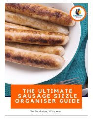 The Ultimate Sausage Sizzle Organiser Guide