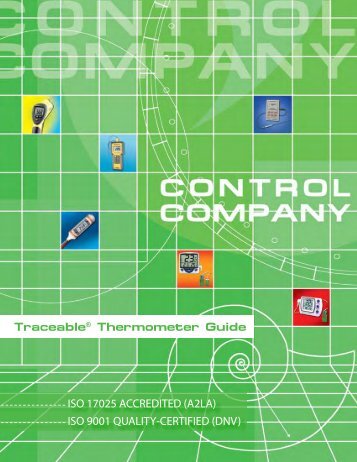 Traceable® Thermometers - Nova-Tech International, Inc