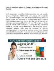 AVG Customer Service 44-808-280-2972  AVG Support Phone Number