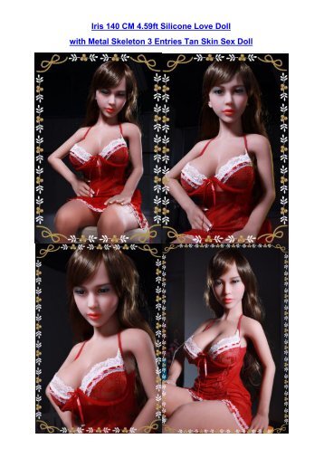 Iris 140 CM 4.59ft Silicone Love Doll with Metal Skeleton 3 Entries Tan Skin Sex Doll