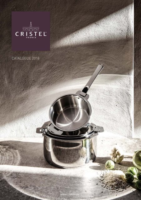 Couvercle en verre bomb/é 22cm Collection Cookway Cristel CWMK22