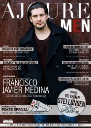 AJOURE´ Men Magazin Januar 2018