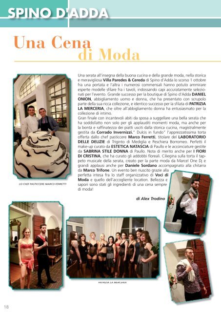 Voci di Moda  - Numero 36