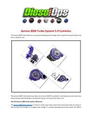 Aurora 3000 Turbo System 5.9 Cummins