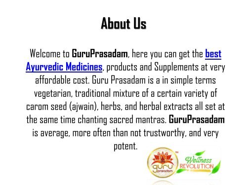 Best Ayurvedic Medicine for heart problems at GuruPrasadam!!