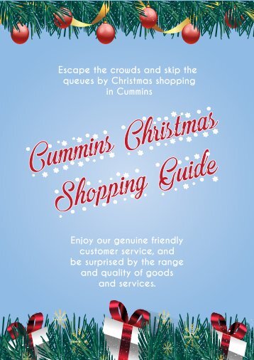 Cummins Christmas Shopping Guide